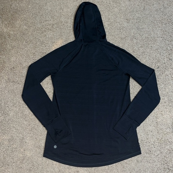 Athleta Pacifica Illume UPF Relaxed Jacket Full Zip Black Small - Picture 7 of 11